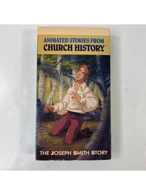 Vintage 1988 The Joseph Smith Story VHS Animated Church History Religious Video
